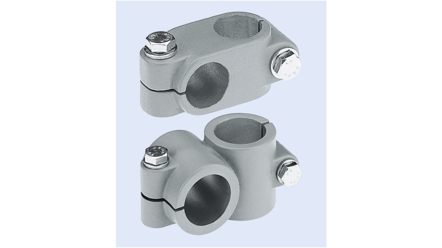 Rose+Krieger Round Tube Cross Clamp, strut profile 14 mm,