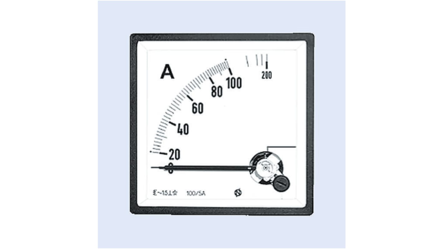 GILGEN Muller & Weigert Analogue Voltmeter DC Class 1.5, 92 x 92 mm