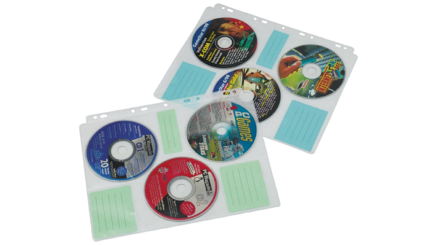 HAMA Clear CD Sleeves, Quantity10