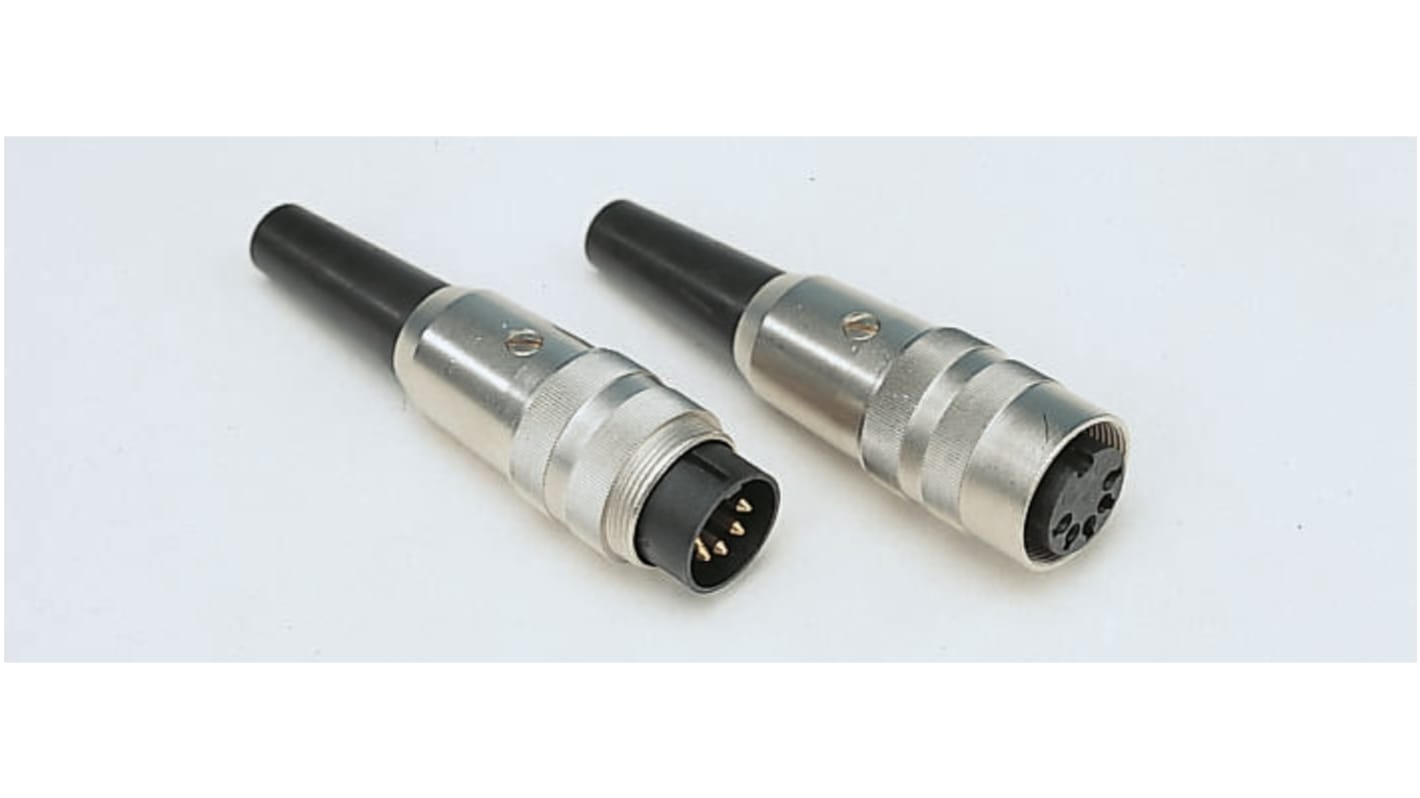 Lumberg, SV 7 Pole Din, DIN EN 60529, 5A, 60 V ac IP40, Screw On, Male, Cable Mount