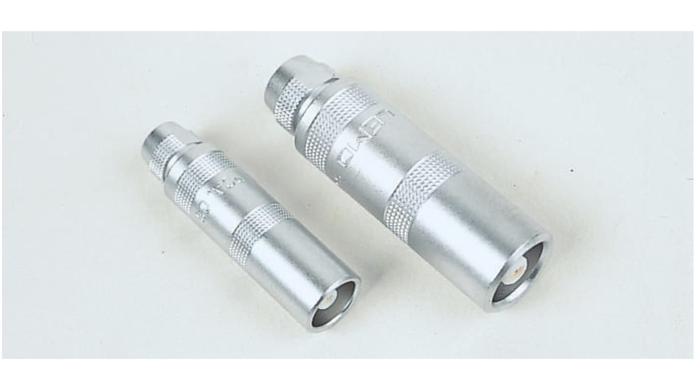LEMO Circular Connector, 1 Contacts, Cable Mount, Socket, Female, IP50, 1S Series