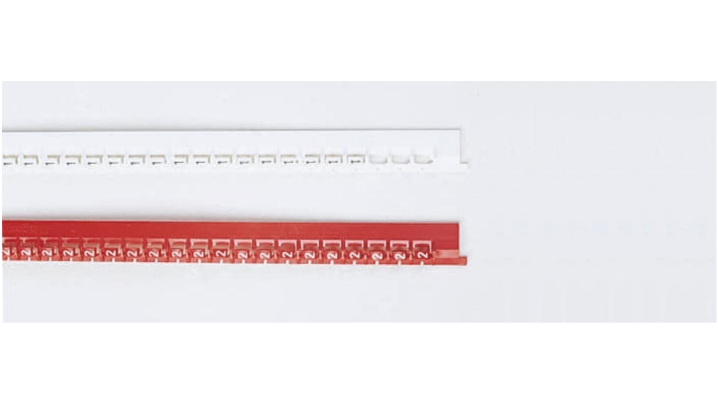 Legrand Slide On Cable Markers, White, Pre-printed "9", 0 378 03