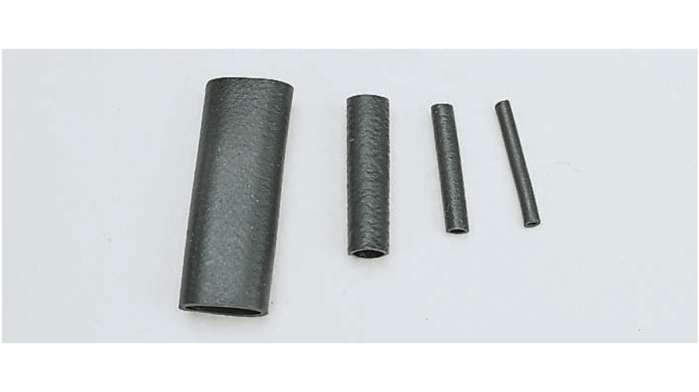SES Neoprene Black Cable Sleeve, 3mm Diameter, 25mm Length