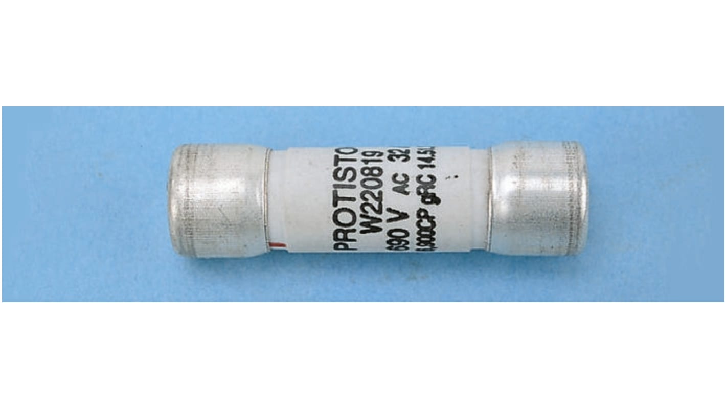 Mersen 40A FF Cartridge Fuse, 22 x 58mm