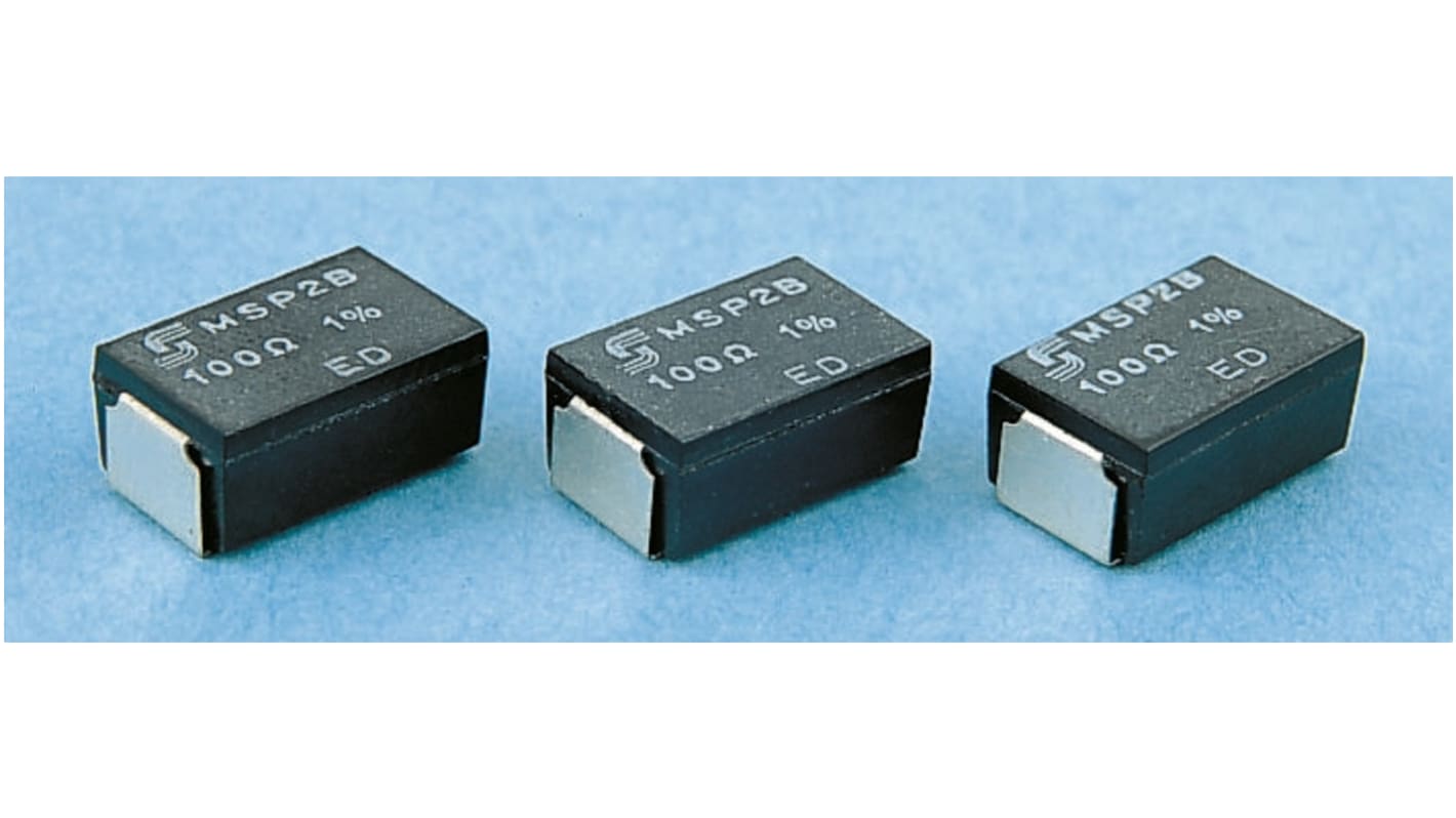 Vishay MSP Series Wire Wound Precision Surface Mount Fixed Resistor 220mΩ ±5% 2W ±100ppm/°C
