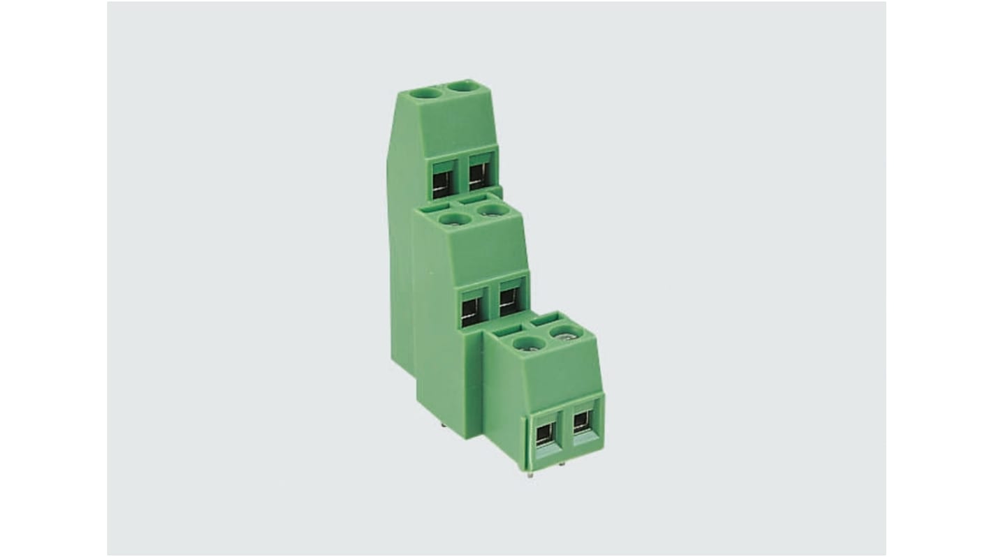 Phoenix Contact MKKDS Series PCB Terminal Block, 5.08mm Pitch, Through Hole Mount, Solder Termination