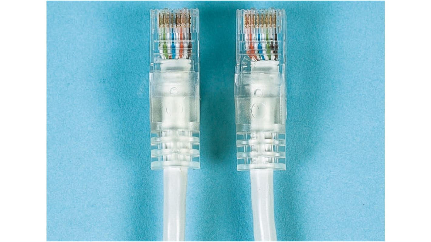 Decelect, 1m Cat5, Grey RJ45 to Male RJ45 Male, U/UTP Unshielded, Terminated