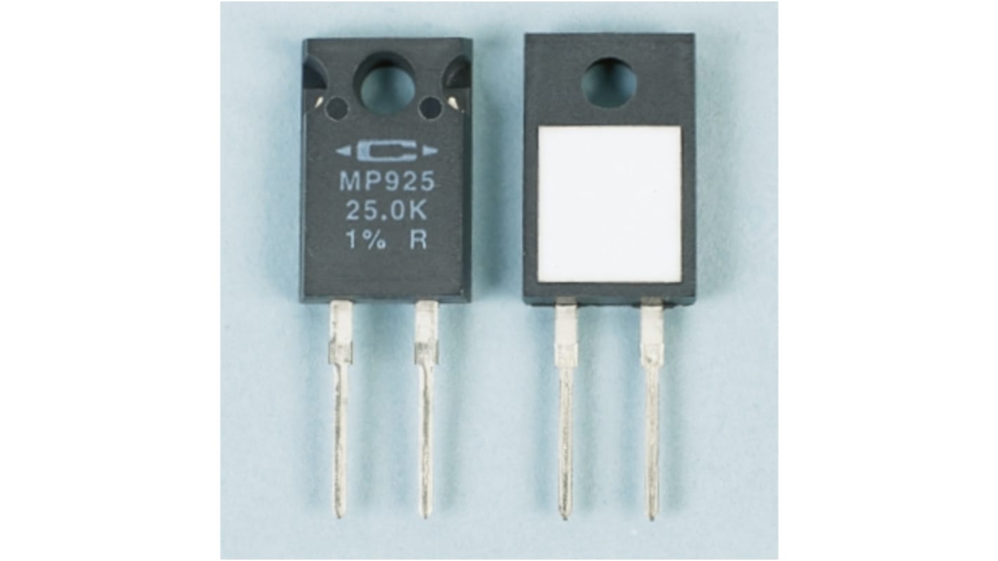 Caddock パワーフィルム 抵抗器 25W 10kΩ ±1%, MP925-10.0K-1% | RS