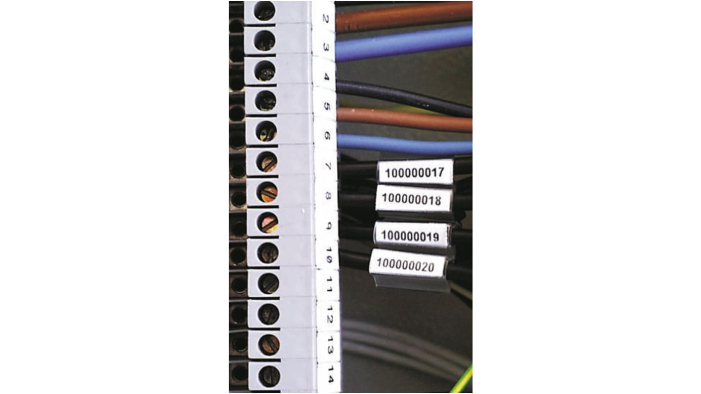 Brady Wire Marking Carrier Cable Marker, for Wire Marking Inserts 30mm