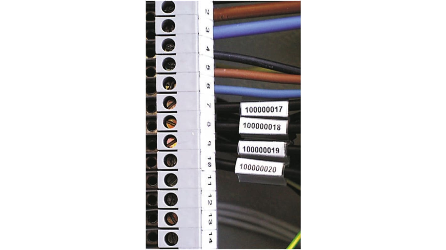 Brady Wire Marking Carrier Cable Marker, for Wire Marking Inserts 15mm