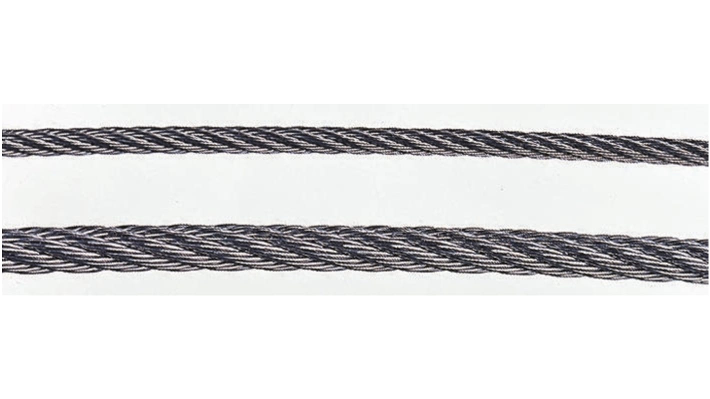 RS PRO Stainless Steel Wire Rope, 75m