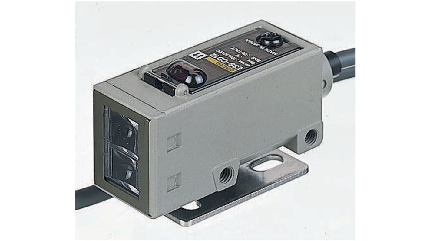 Rs-Online Sensore fotoelettrico Rettangolare Omron a diffusione rilevamento 2 m uscita PNP