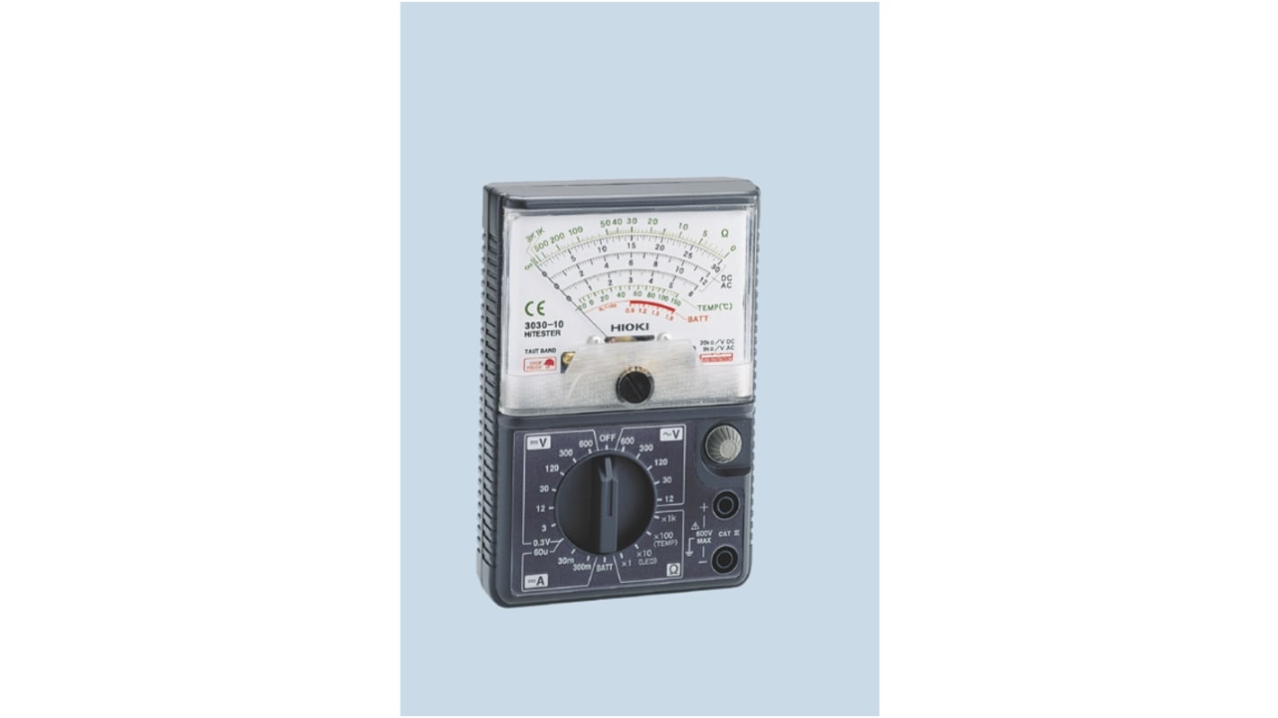 日置電機, 3030-10 HITESTER, アナログマルチメータ | RS 日置電機, 3030-10 HITESTER, アナログマルチメータ | RS