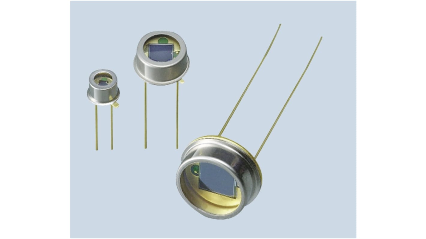 フォトダイオード 浜松ホトニクス Full Spectrum Si スルーホール実装 TO-5