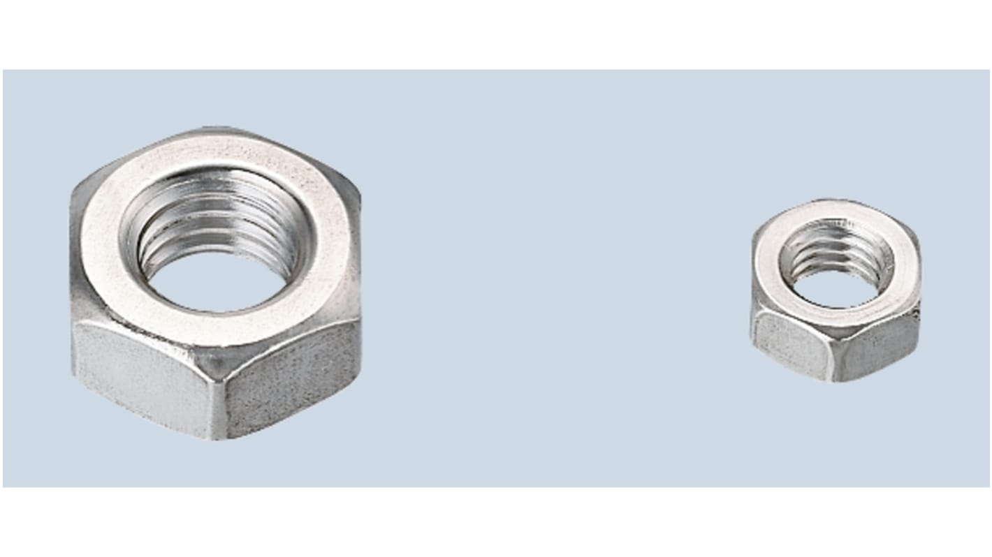 Yahata Neji, Plain Stainless Steel Hex Nut, M10