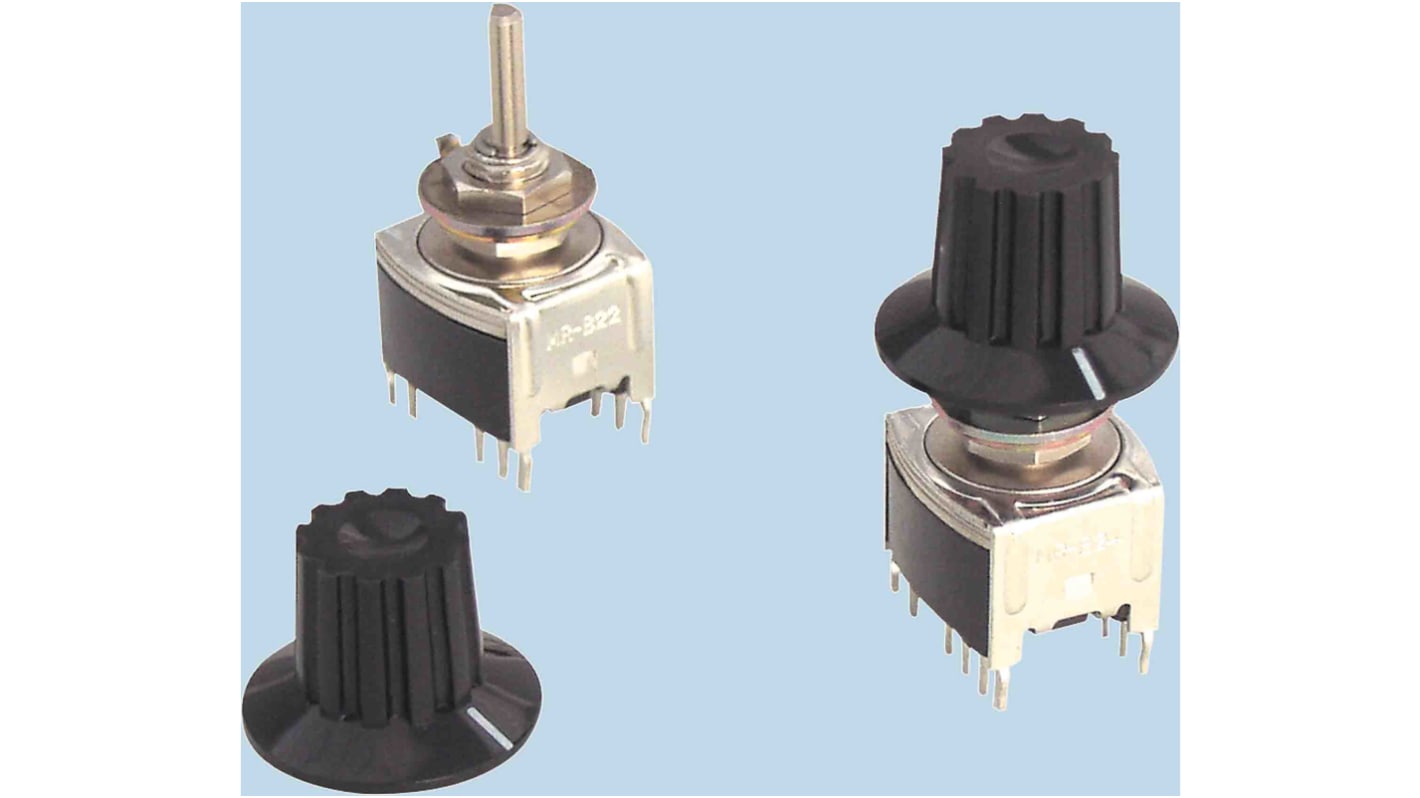 NKK Switches Rotary Switch Knob for use with DR Series