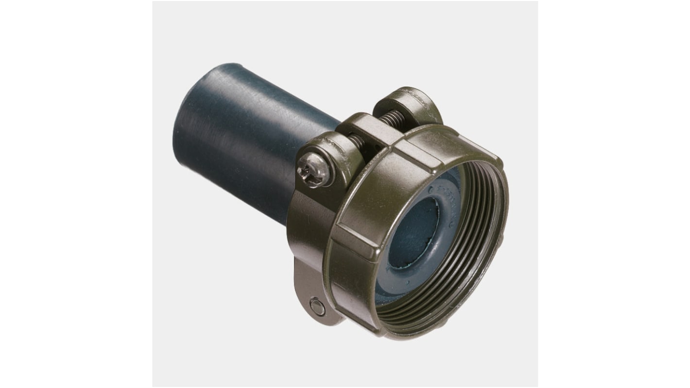 JAE Black Cable Clamp, 11.1mm Max. Bundle