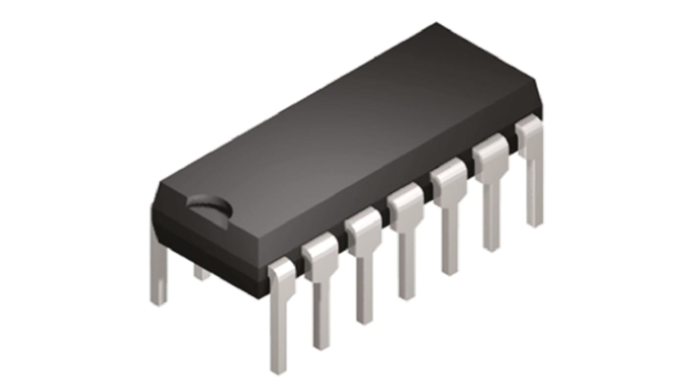 Texas Instruments MSP430G2231IN14, 16bit Microcontroller, MSP430, 16MHz, 2 kB Flash, 14-Pin PDIP