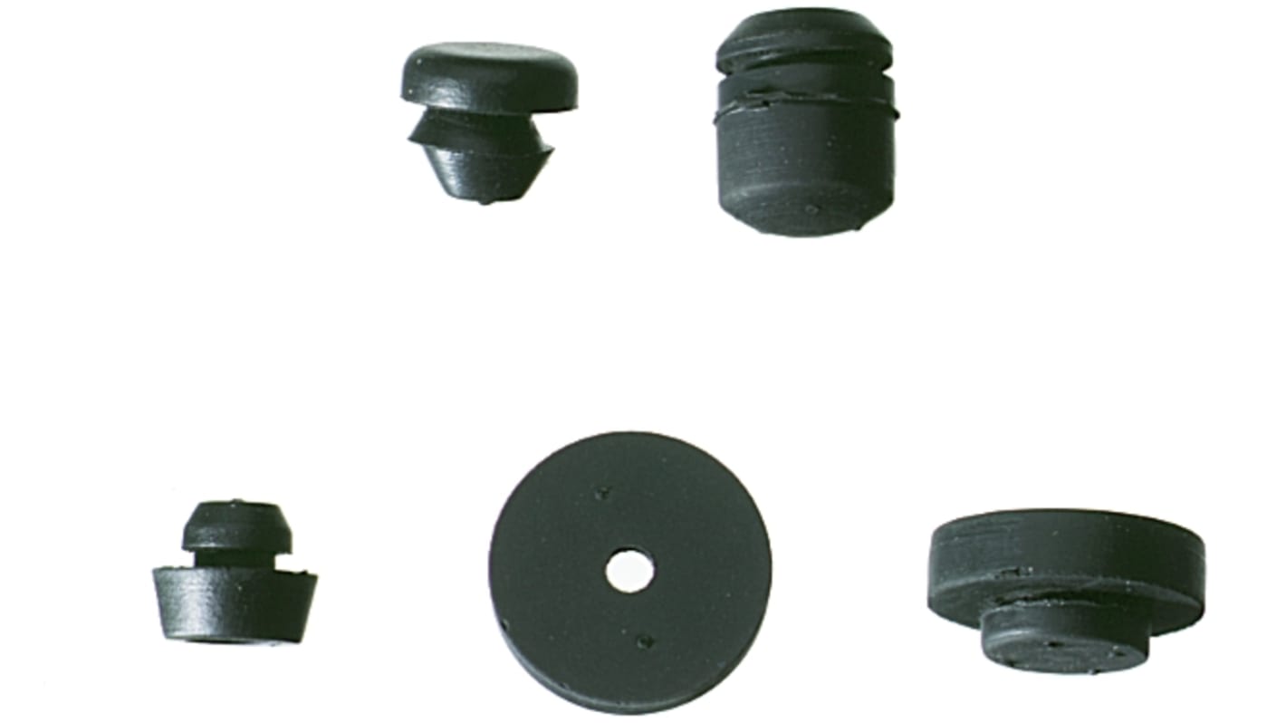 Supporto antivibrazione SES Sterling in Gomma, Ø 12mm, H. 10mm