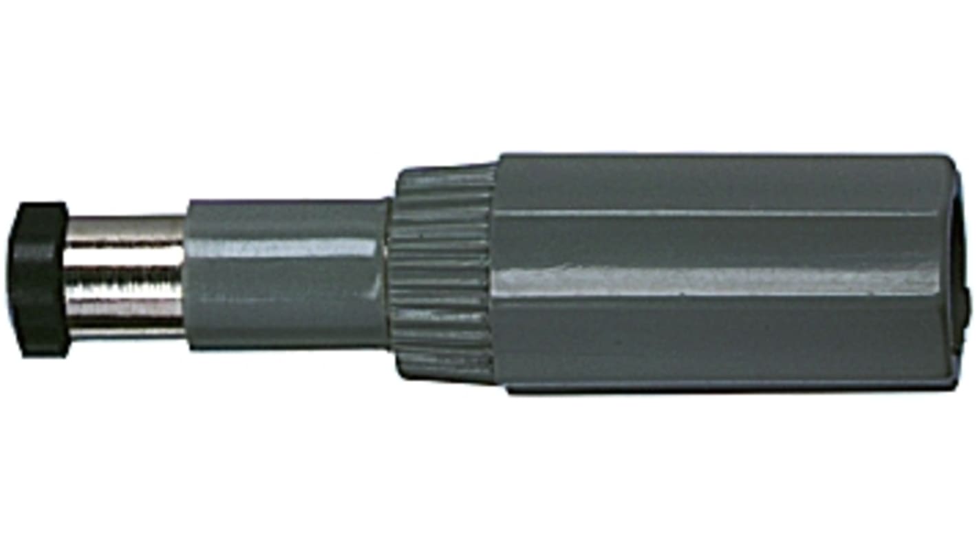 Lumberg, NEB/J DC Plug Rated At 3.0A, 34.0 V, length 36.0mm, Nickel