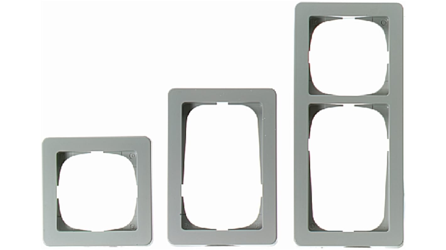 LK White 1 Gang Frame