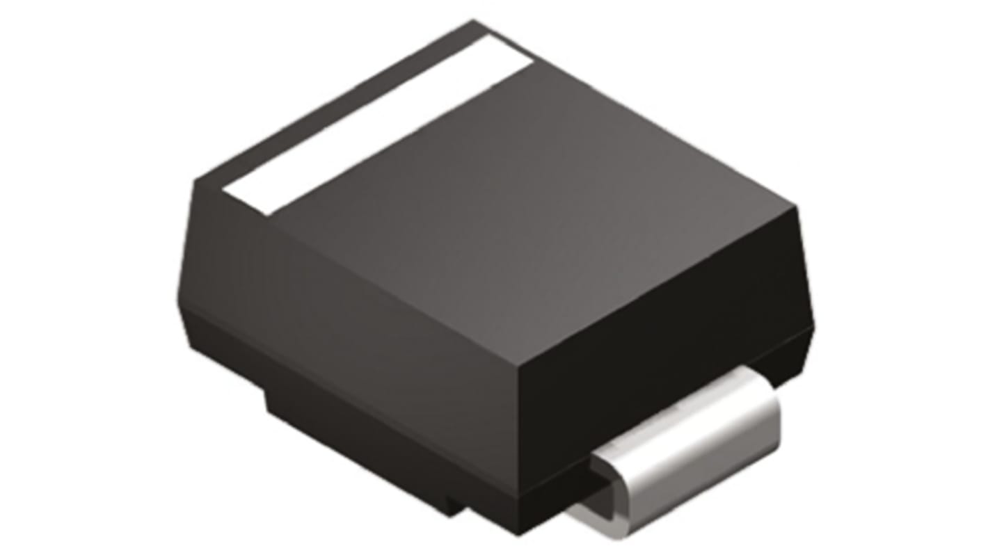 Taiwan Semi SMBJ45CA, Bi-Directional TVS Diode, 600W, 2-Pin DO-214AA