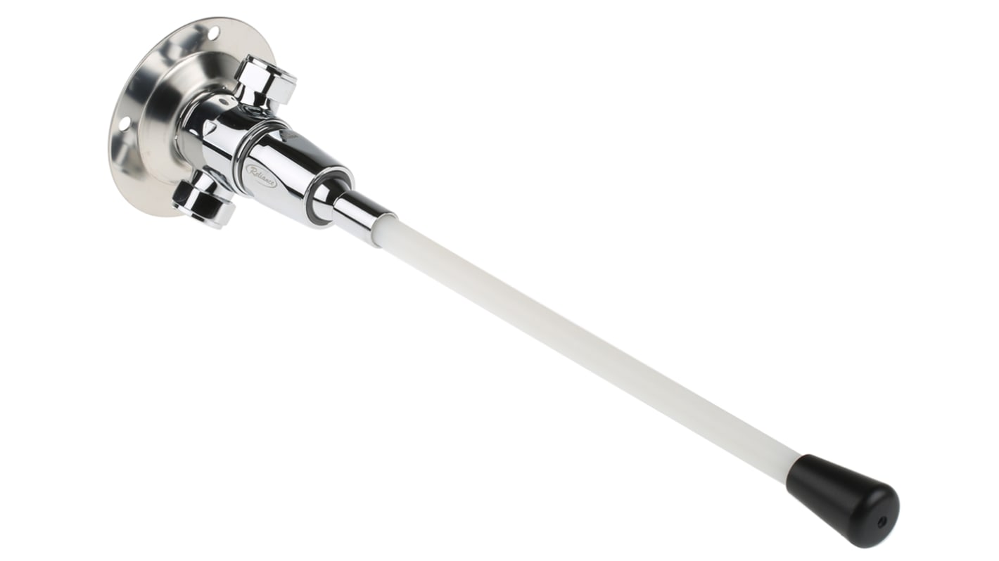 Reliance Chrome Plated Brass Lever Bib Tap, 1/2in