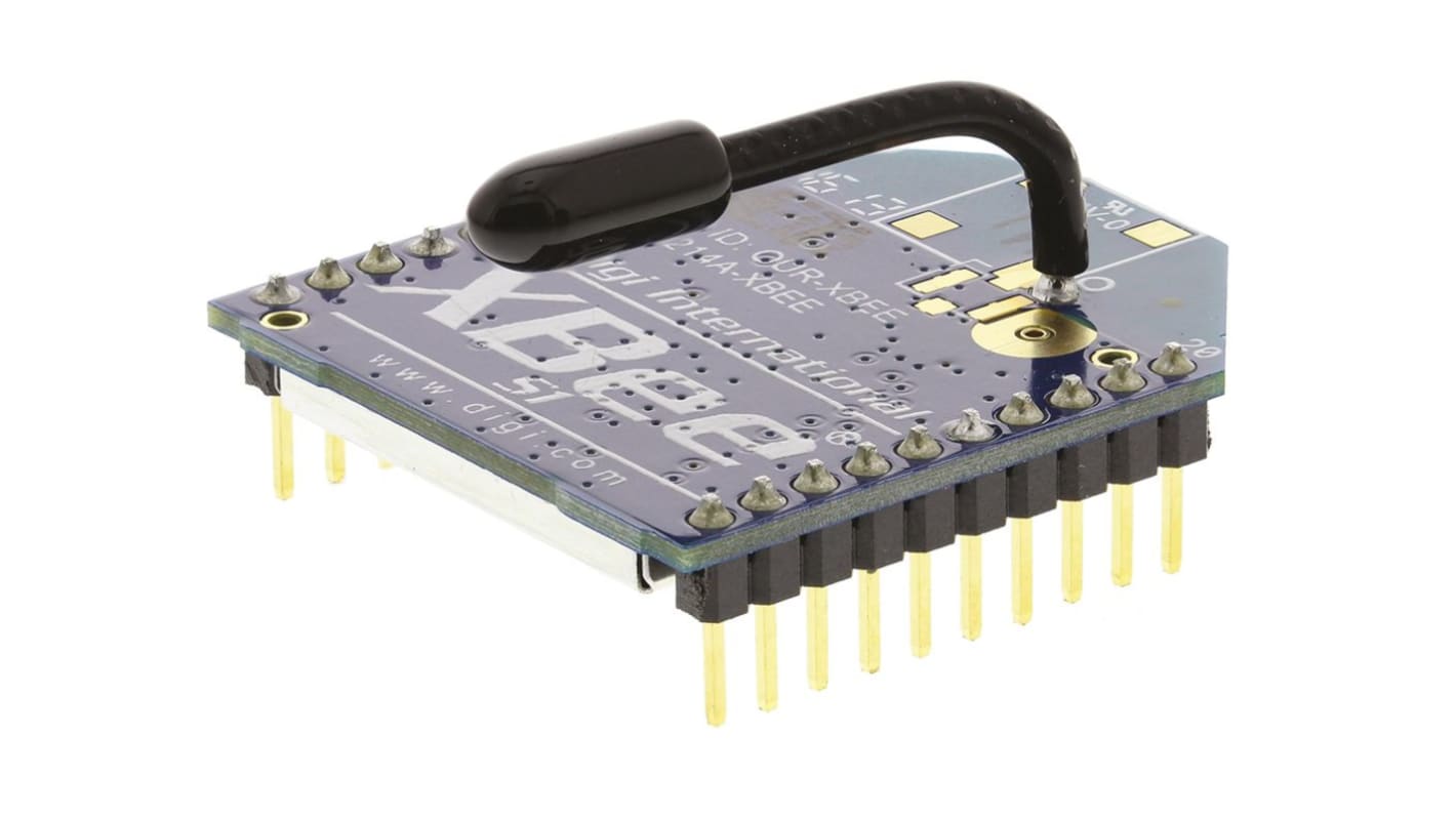 Modulo ZigBee Digi International XB24-AWI-001, 0dBm -92dBm, 2.8 → 3.4V, -40 °C - +85 °C, 27.61 x 24.38 x 2.82mm