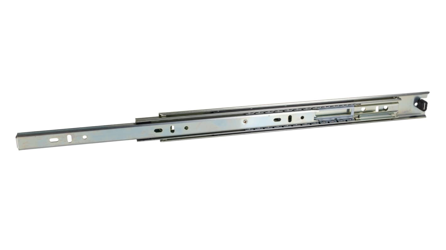 RS PRO Zinc Plated Steel Drawer Slide, 350mm Closed Length, 32kg Load