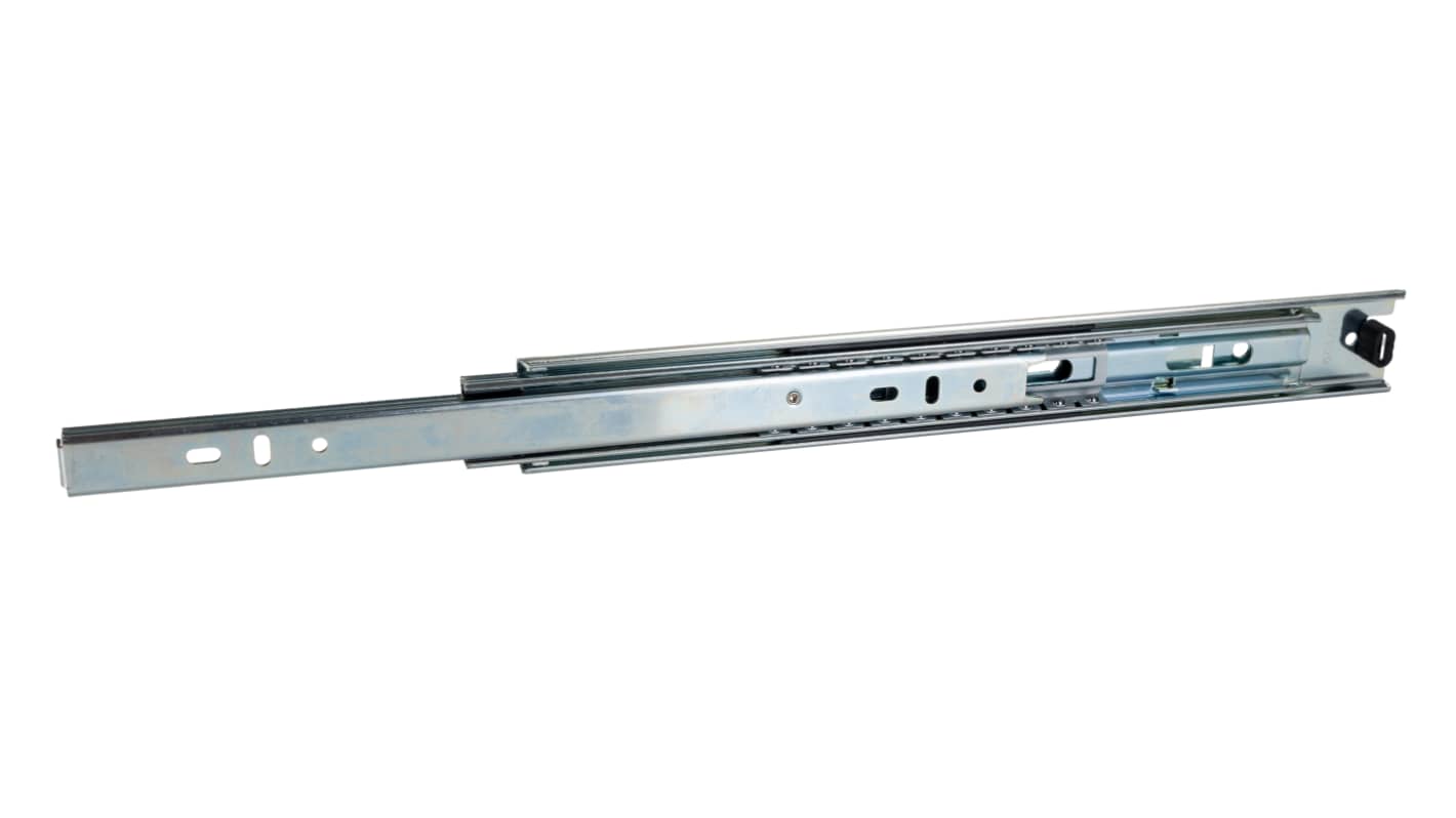 RS PRO Zinc Plated Steel Drawer Slide, 400mm Closed Length, 32kg Load