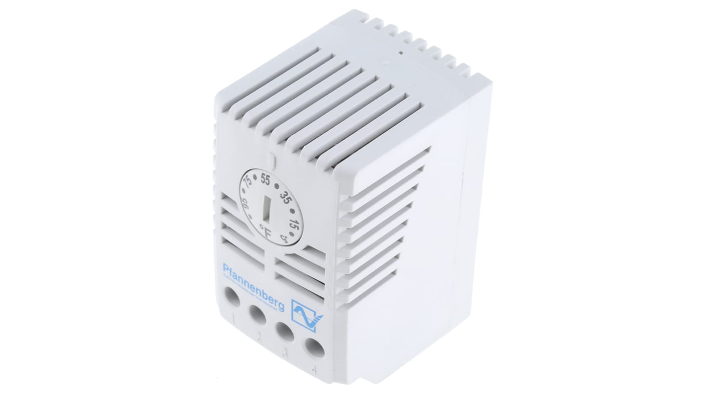 Termostat do szaf sterowniczych -5 → +105 °F. Przełączanie Pfannenberg FLZ
