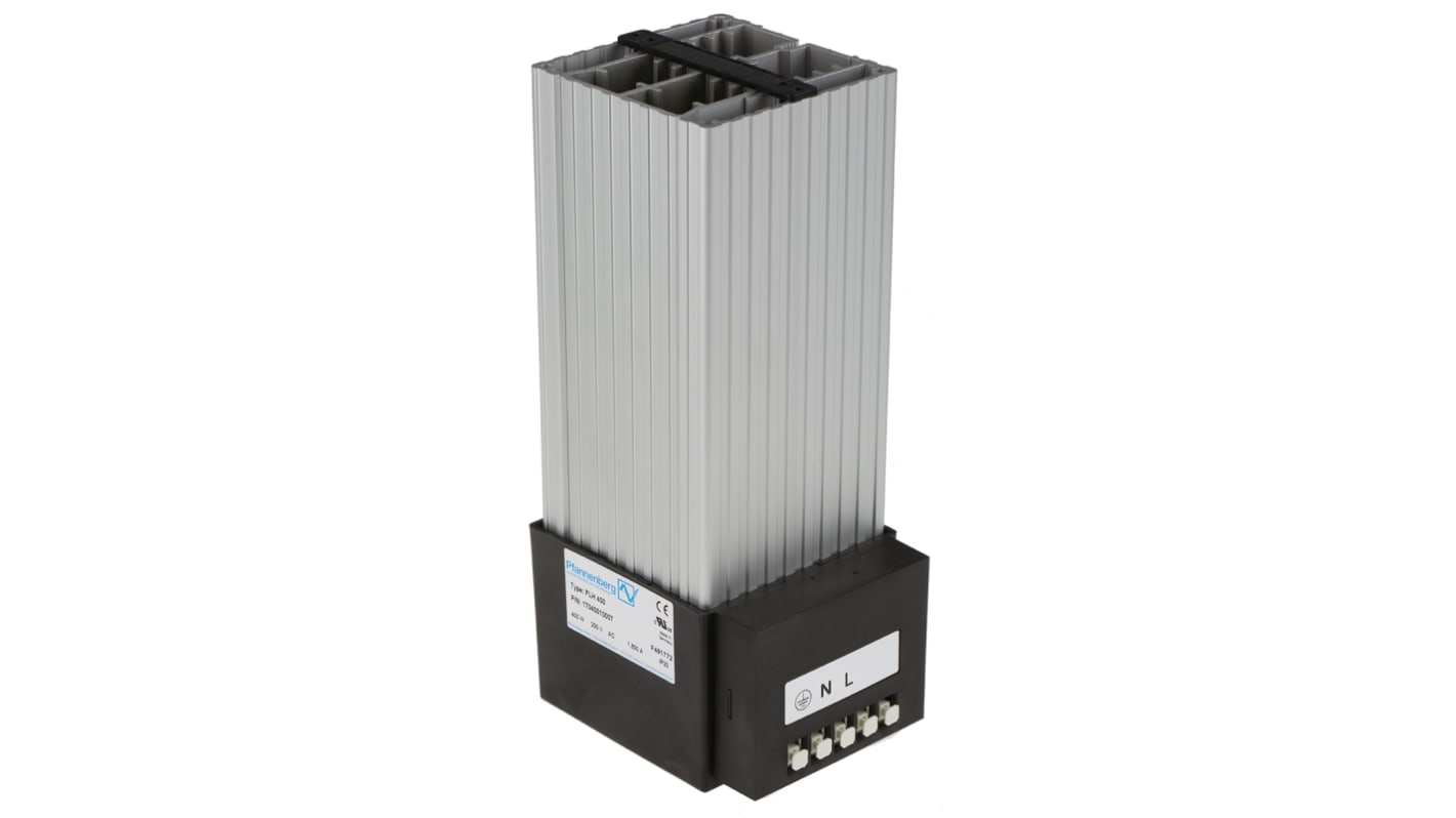 Pfannenberg 机柜加热器, 400W, 230V 交流电源, 85°C表面, 50m³/h