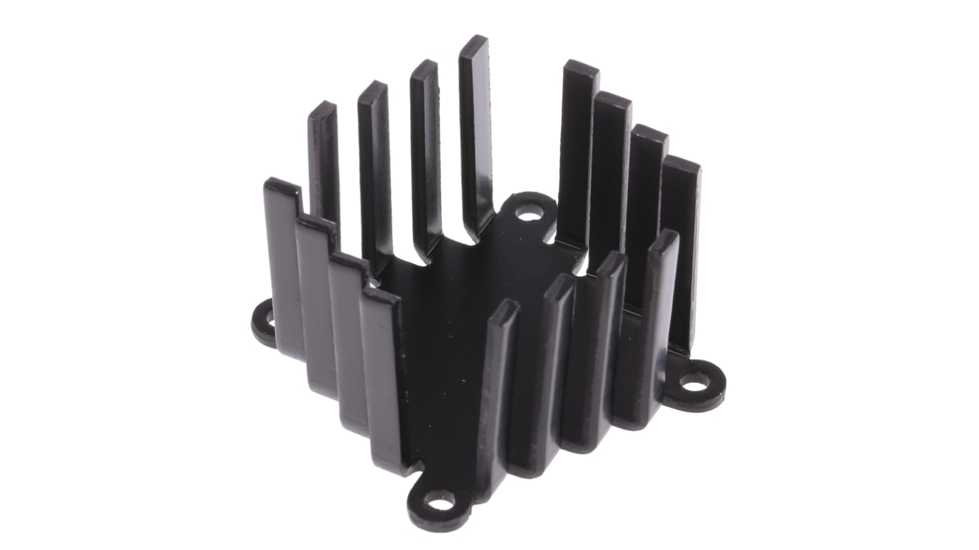 Radiator 45.97 x 38.1 x 31.75mm 5K/W Kwadrat Uniwersalny Alu