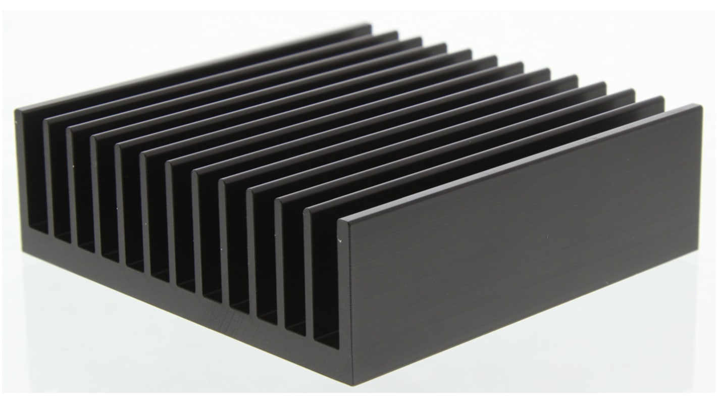 AAVID THERMALLOY Heatsink, Universal Square Alu, 1.79°C/W, 101.6 x 101.6 x 31.75mm