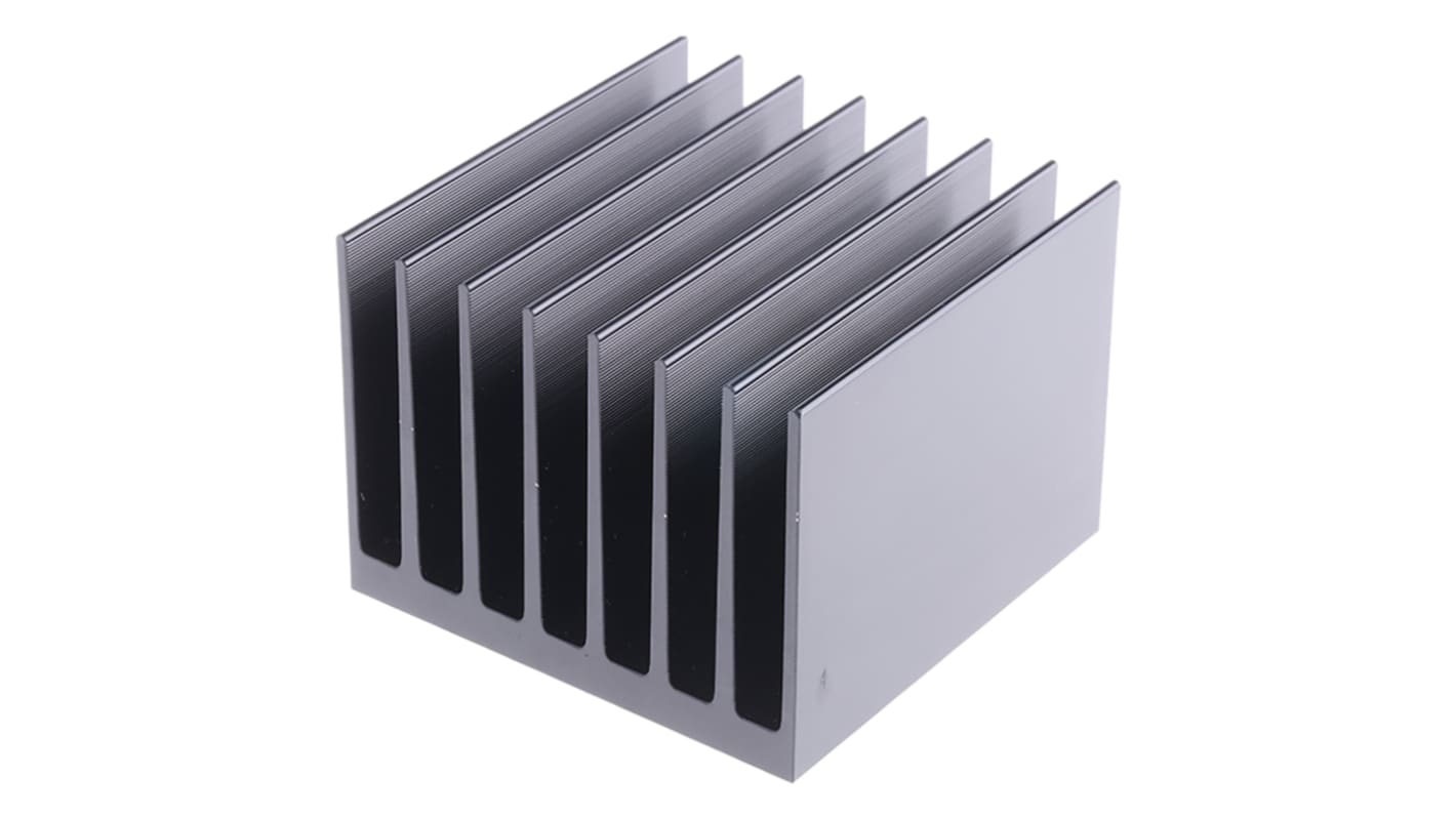 AAVID THERMALLOY Heatsink, Universal Square Alu, 1.88°C/W, 76.1 x 57.15 x 76.1mm