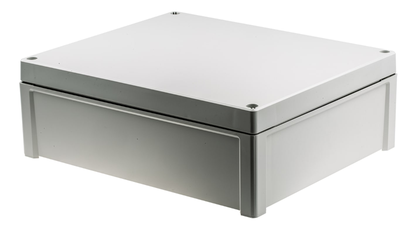 Caja Fibox de ABS Gris, 344 x 289 x 117.4mm, IP65