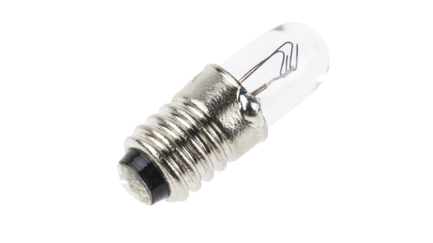 RS PRO E5 Indicator Light, Clear, 12 V, 83 mA, 10000h