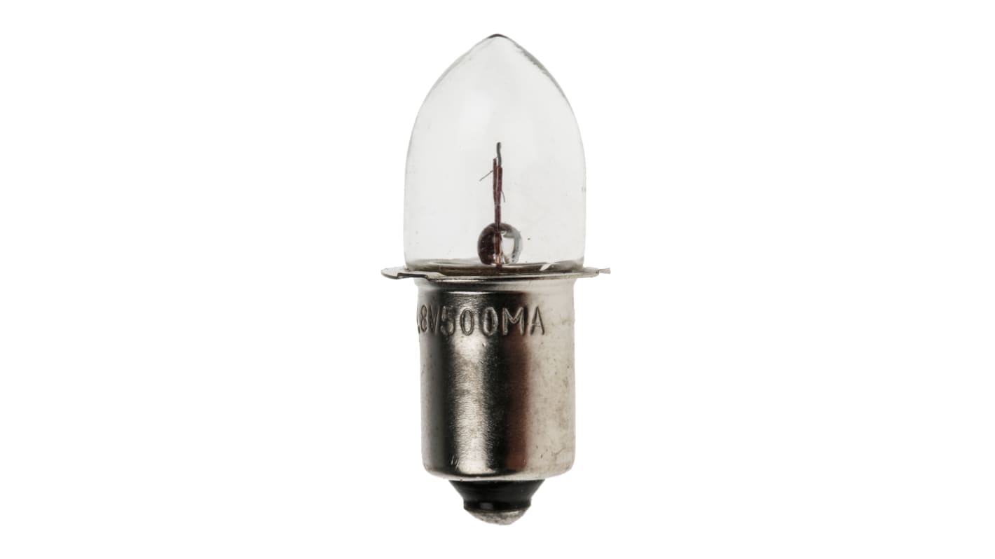 Lampadina spia con base P13.5S, 4,8 V, 26 lm