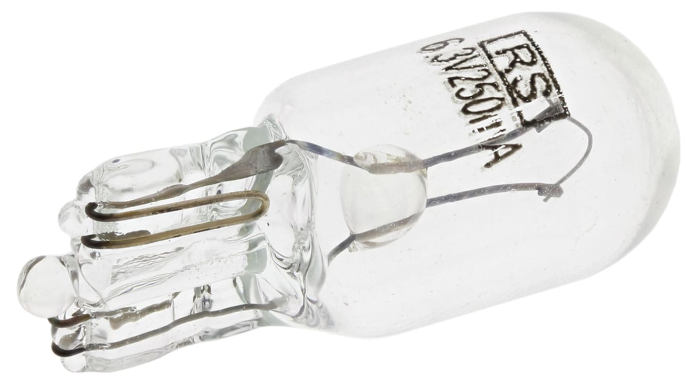 Lampadina spia con base , 6,3 V, 8,2 lm