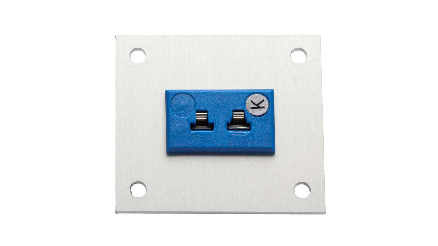 RS PRO Miniature Size Thermocouple Connector Panel for Use with Thermocouple K, RoHS Standard