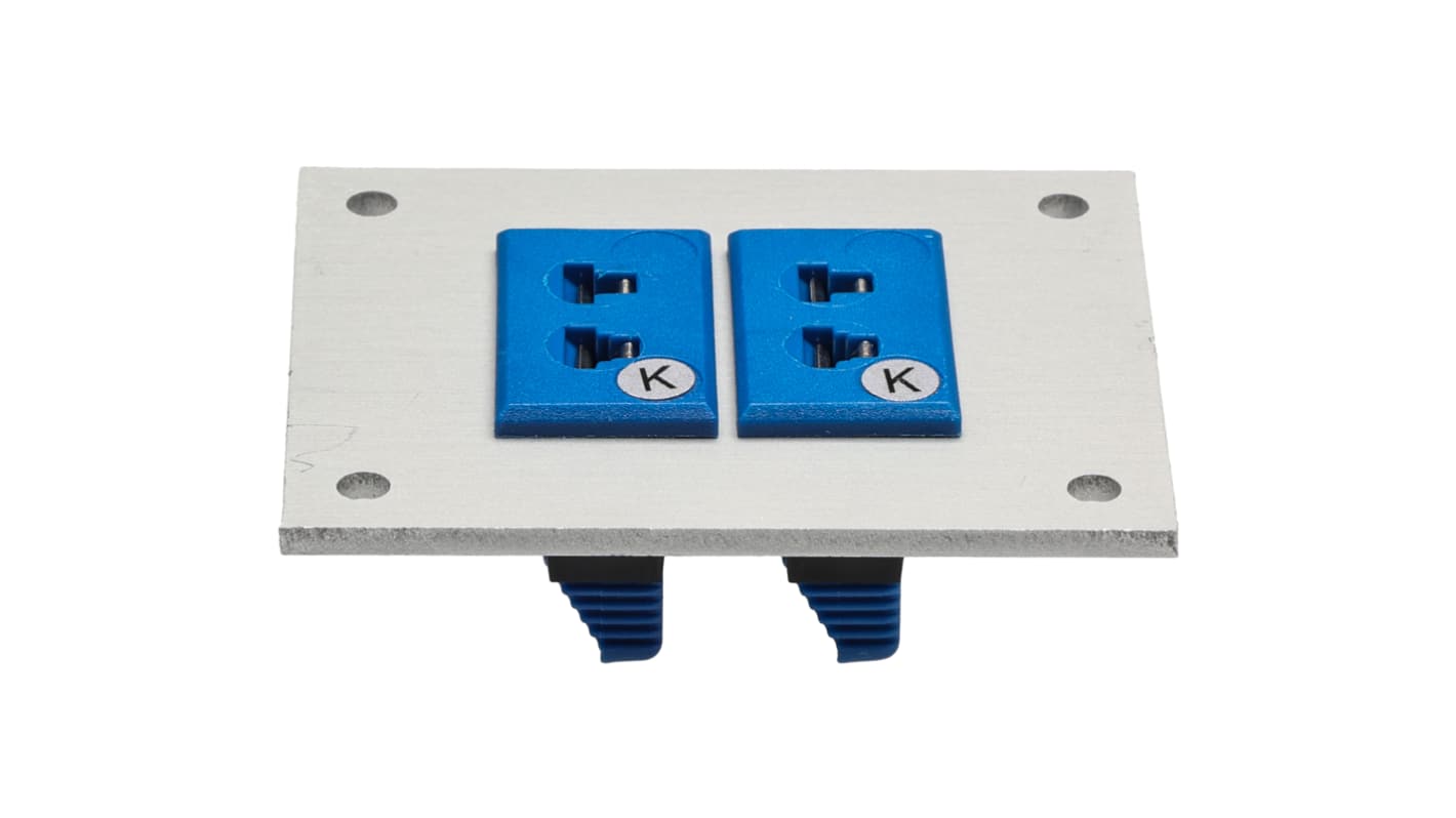 RS PRO Miniature Size Thermocouple Connector Panel for Use with Thermocouple K, RoHS Standard