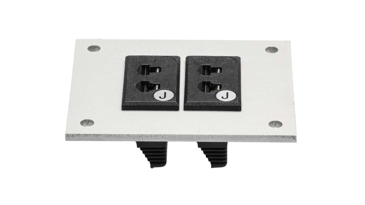 RS PRO Miniature Size Thermocouple Connector Panel for Use with Thermocouple J, RoHS Standard