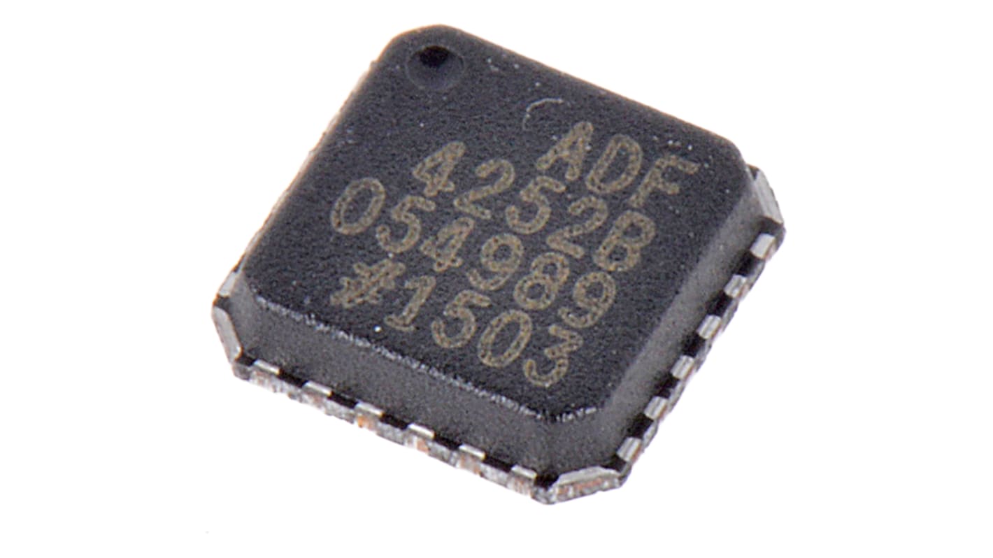 Analog Devices ADF4252BCPZ, PLL Frequency Synthesizer 2 3.3 V 24-Pin CP 24