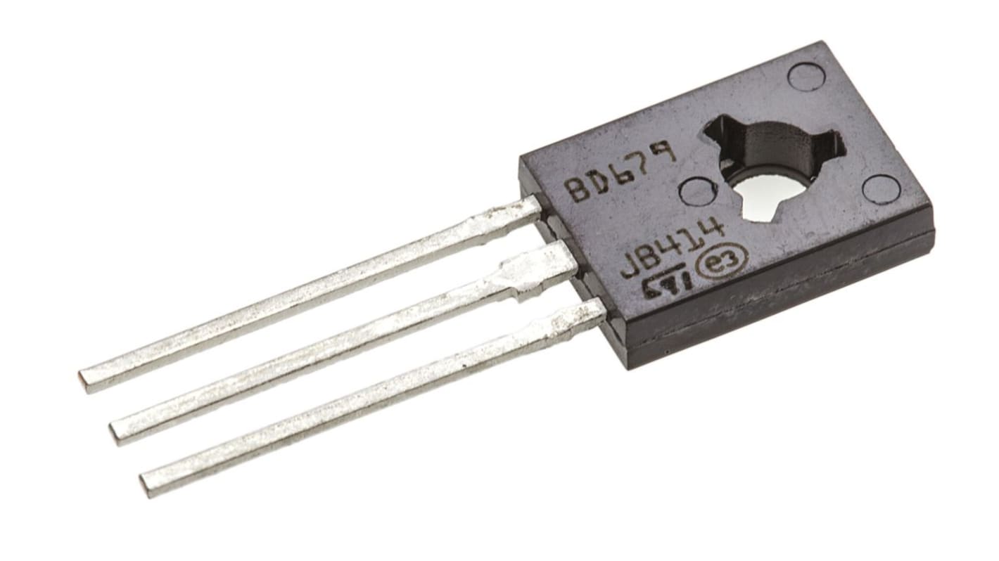 Renesas BD679 NPN Darlington Transistor, 4 A 80 V HFE:750, 3-Pin SOT-32