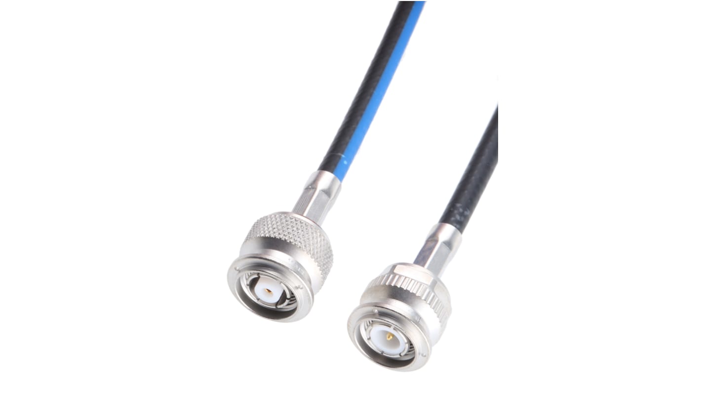 Huber+Suhner Male RP-TNC to Male TNC, 5m, Terminated50 Ω