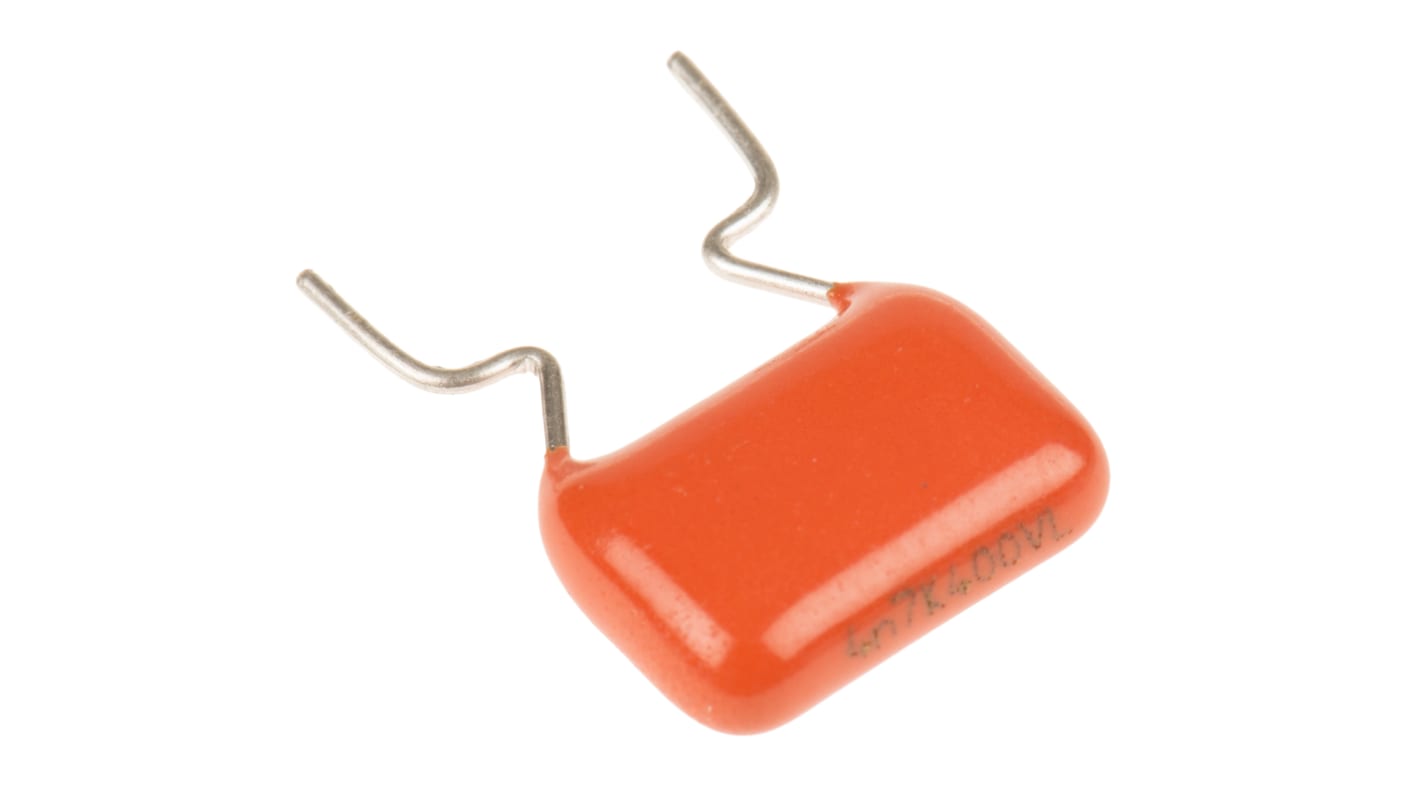 Vishay 368, MKT368 Polyester Film Capacitor, 220 V ac, 400 V dc, ±10%, 4.7nF, Through Hole