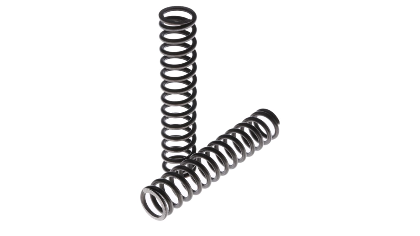 RS PRO Alloy Steel Compression Spring, 71mm x 14.5mm, 6.69N/mm