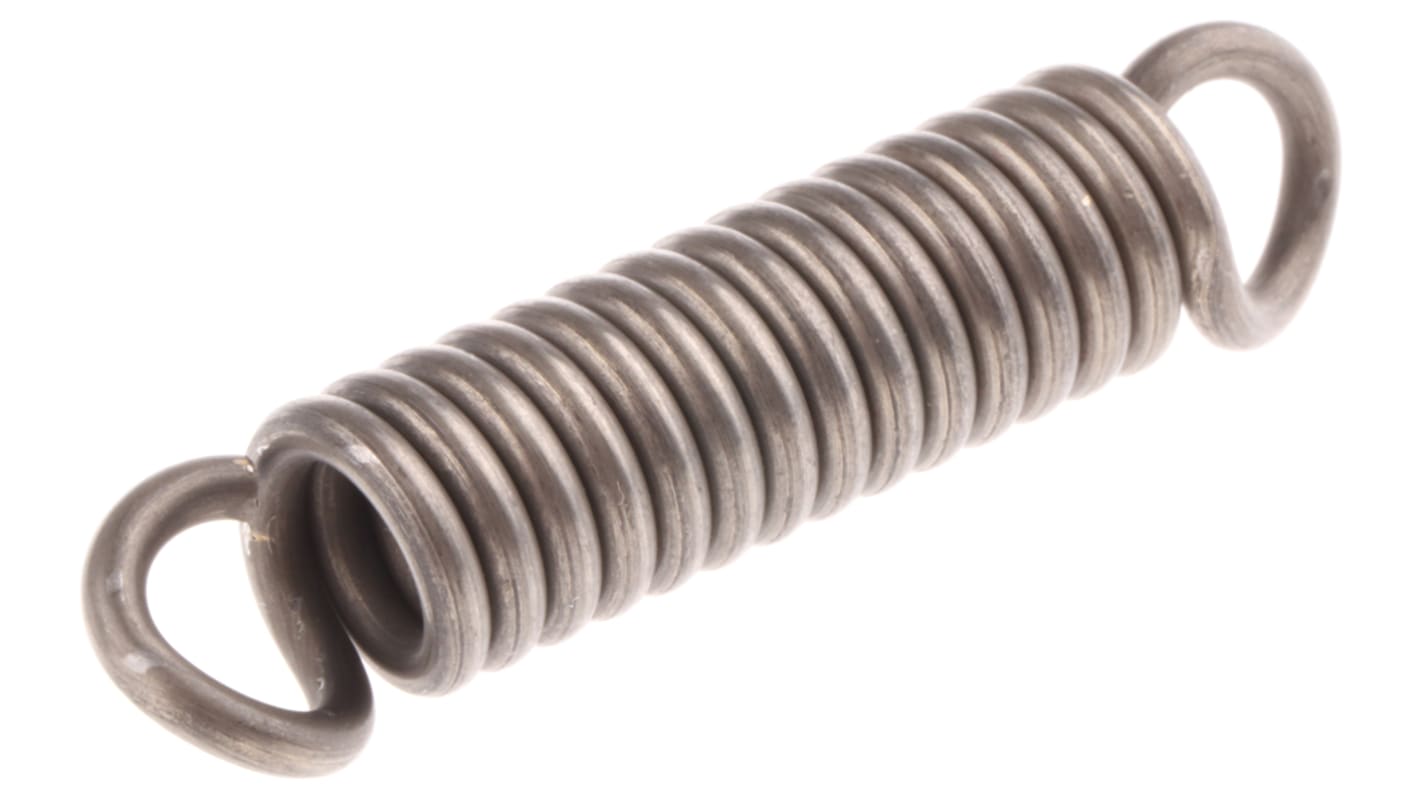 RS PRO Steel Extension Spring, 48mm x 11mm