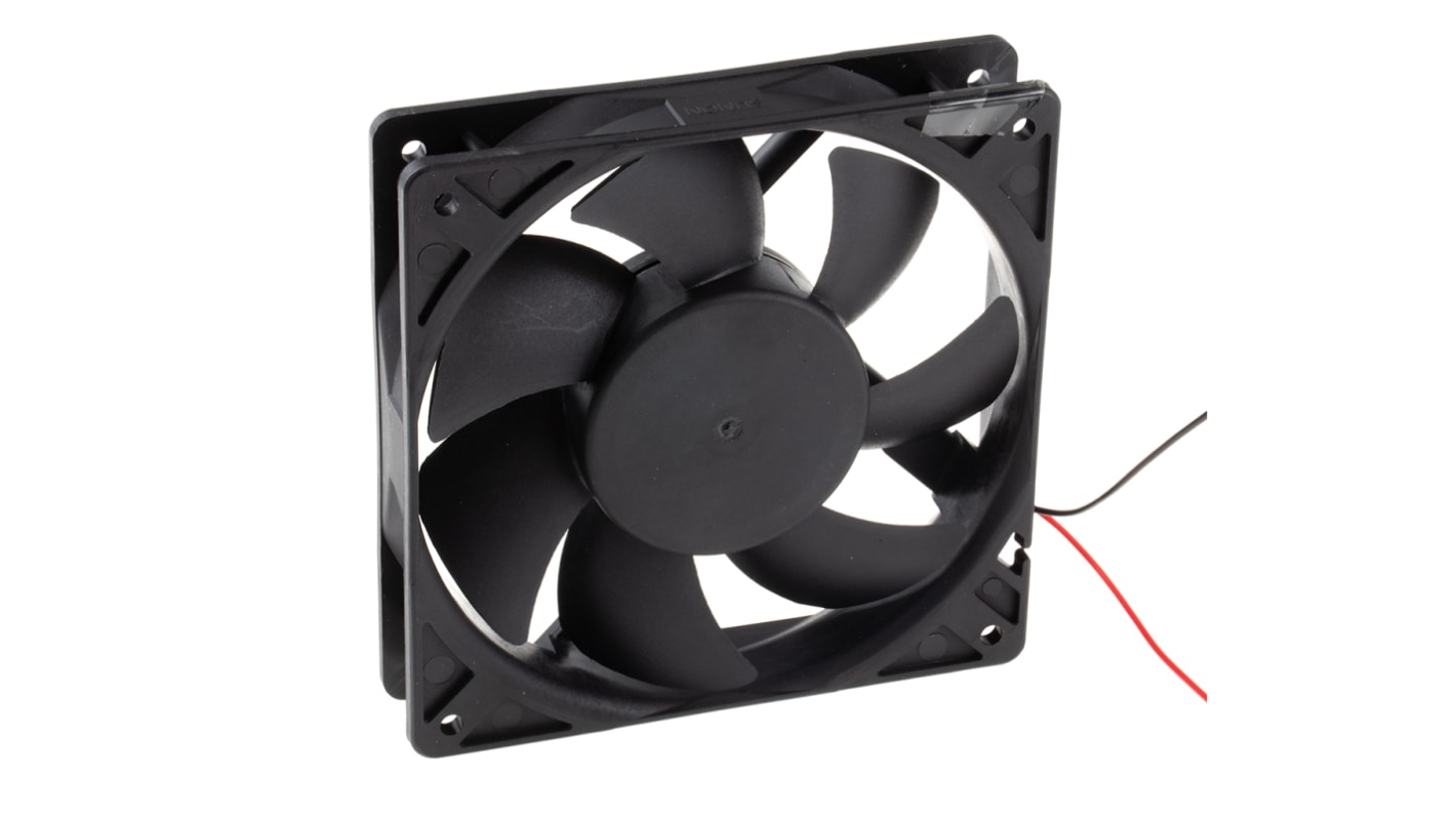 Sunon PMD Series Axial Fan, 48 V dc, DC Operation, 255m³/h, 12.5W, 260mA Max, 120 x 120 x 25mm