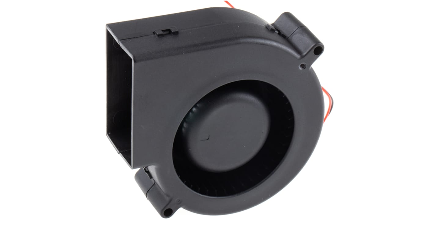 Sunon 离心风机, 直流, 12 V dc, 30.5cfm, 3600rpm, 滚珠轴承, 94.4 x 97.2 x 33mm, PMB系列